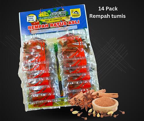 Rempah tumis 14 pack/Set